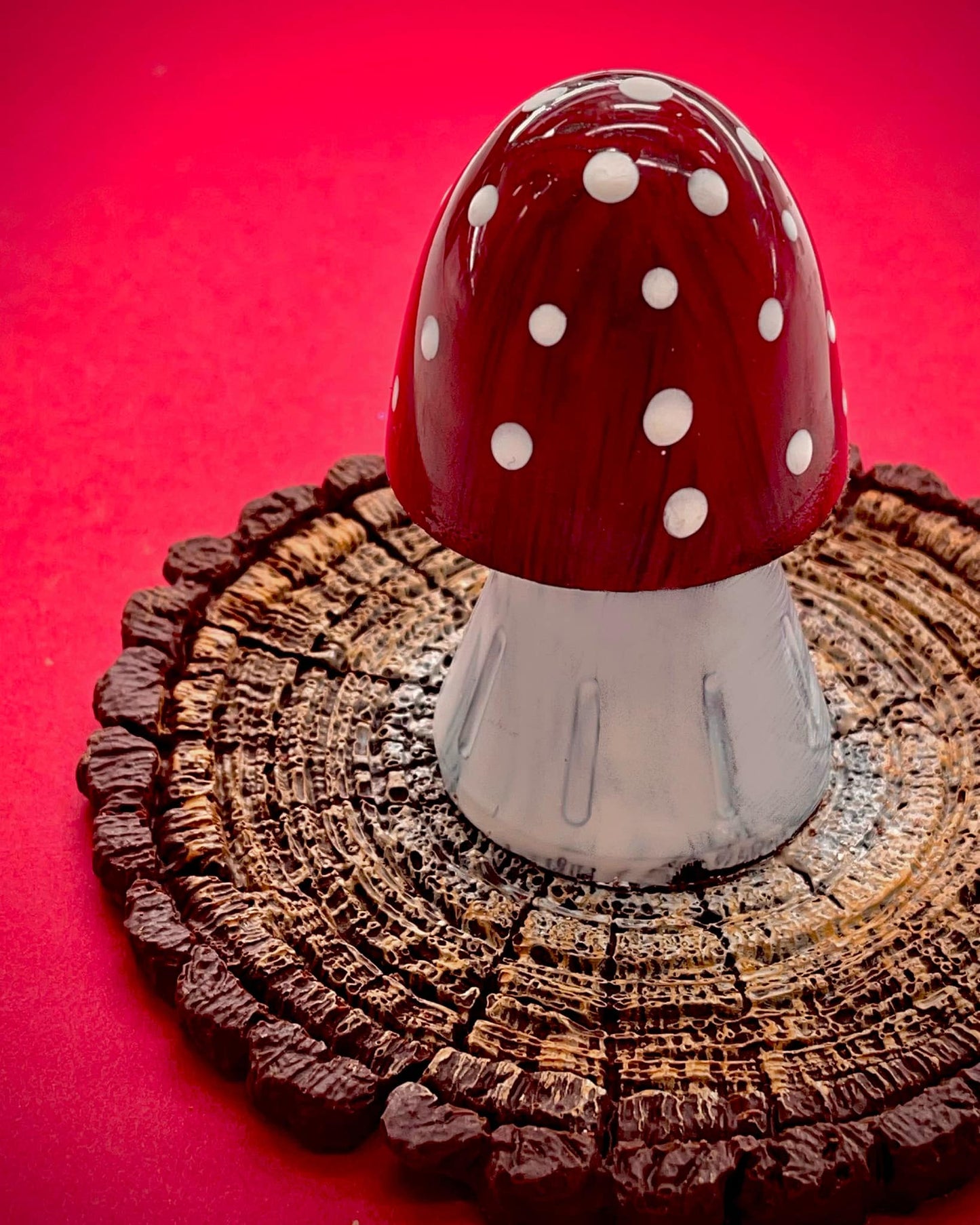 3D Chocolate Mushrooms