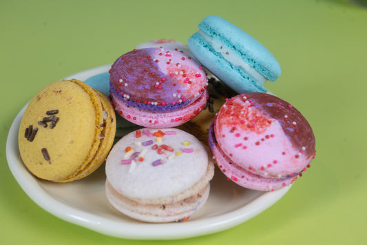 vegan macaron flavors